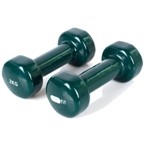 Hantle winylowe Profit zielone 2x2 kg DK 4102