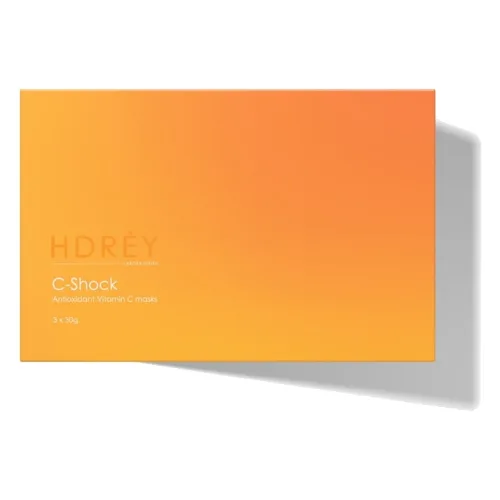 HDREY C-Shock Antioxidant Vitamin C Maseczki w płachcie 1 ct