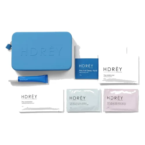 HDREY TRAVEL SET Blue Zestawy prezentowe 1 ct