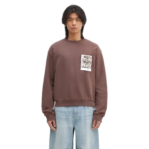 Helmut Lang bluza bawełniana Pstcard Cr Bk.Cmbd 1