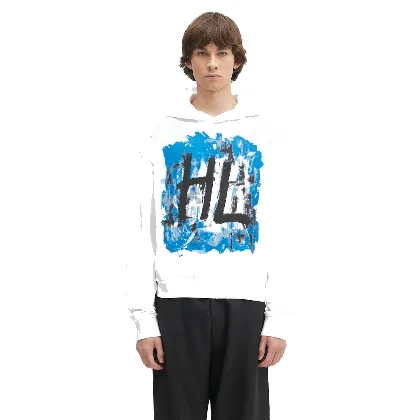 Helmut Lang bluza bawełniana SCRIBBLE.H1.LIGHT.CT