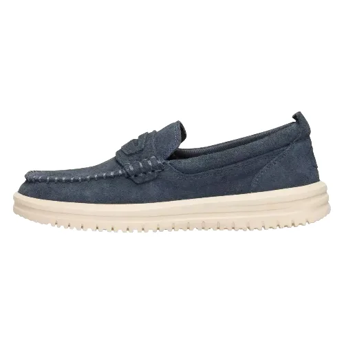 HeyDude Męskie Buty Mokasyny Wsuwane Zamszowe NXT Loafer 46