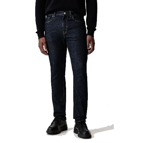 HUGO Blue jeansy slim fit męskie Ash