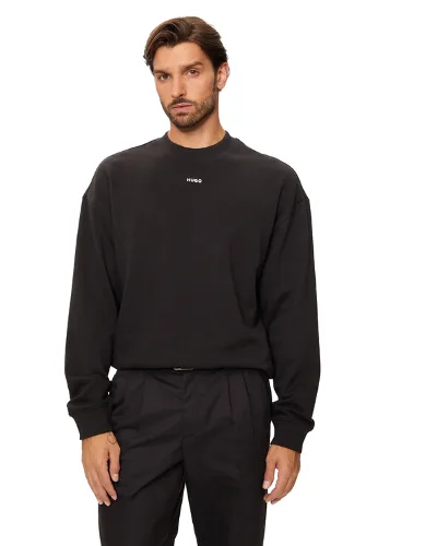 Hugo Bluza Dapocrew 50525892 Czarny Relaxed Fit