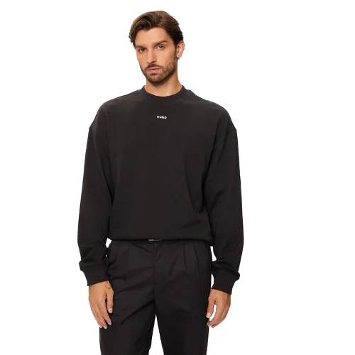 Hugo Bluza Dapocrew 50525892 Czarny Relaxed Fit