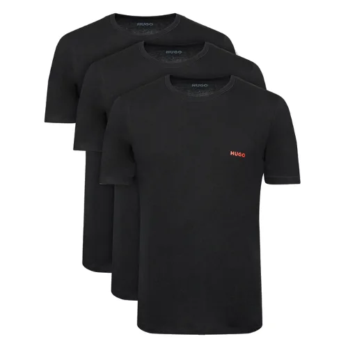 HUGO Komplet t-shirtów 50493972 Czarny Regular Fit