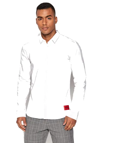 Hugo Koszula Ero3-W 50475687 Biały Extra Slim Fit