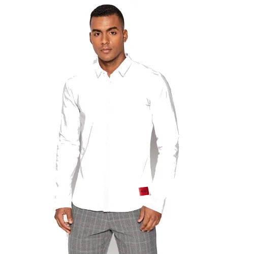 Hugo Koszula Ero3-W 50475687 Biały Extra Slim Fit