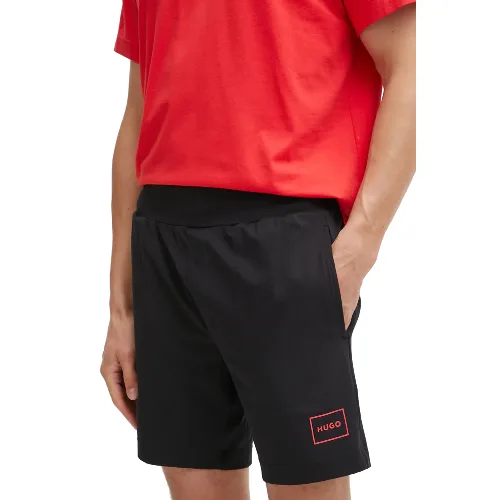 HUGO szorty piżamowe męskie z bawełną Laze Shorts CW