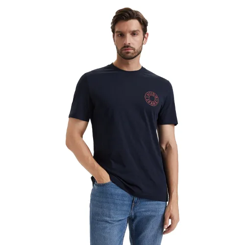 HUGO T-Shirt Nemodo 50572303 Granatowy Regular Fit