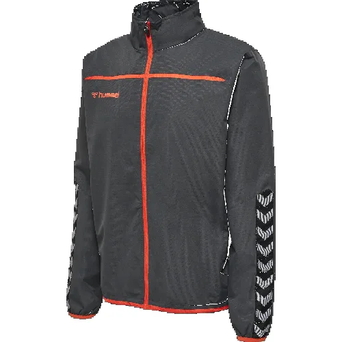 hummel hmlAUTHENTIC Kurtka zapinana na zamek z poliestru - ASPHALT