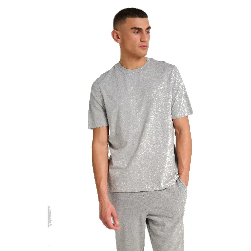 Hummel koszulka męska bawełniana logo haftowane hml Pulse T-shirt
