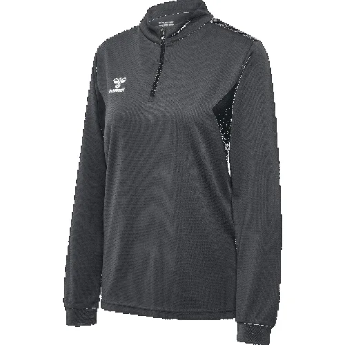hummel Kurtka z zamkiem męska 100% poliester - ASPHALT