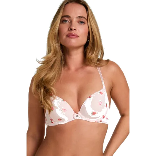Hunkemöller Biustonosz usztywniany z fiszbinami Plunge Różowy