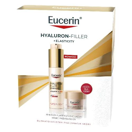 Hyaluron-Filler + Elasticity Zestaw pielęgnacyjny: Krem na dzień SPF50 50 ml + Krem na noc 20 ml