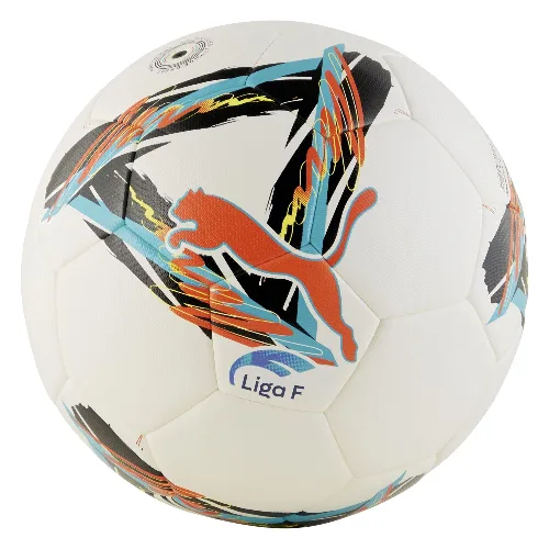 Hybrydowa piłka nożna Orbita Liga F PUMA White Multicolor