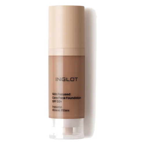 Inglot PIELĘGNACYJNY PODKŁAD DO TWARZY SKIN FOCUSED SPF 50 Podkłady 30 ml 315 - DEEP AMBER