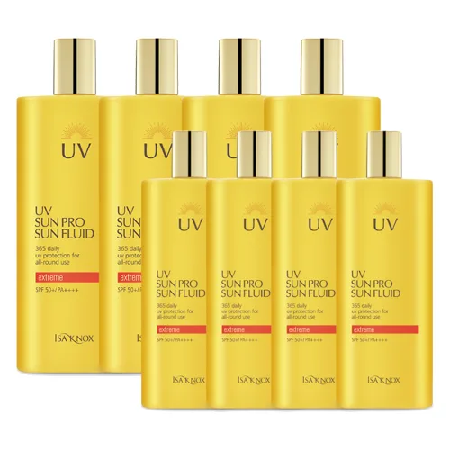 ISA KNOX - Uv Sun Pro 365 Extreme Sun Fluid Special Set - 100ML+70ML (4szt.) Set