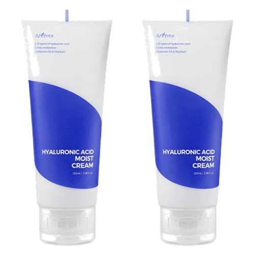 Isntree - Hyaluronic Acid Moist Cream - 100ml (2szt.) Set