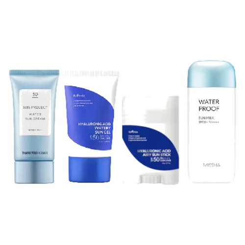 Isntree x MISSHA x THANK YOU FARMER - Champion Chemical Sunscreen Set