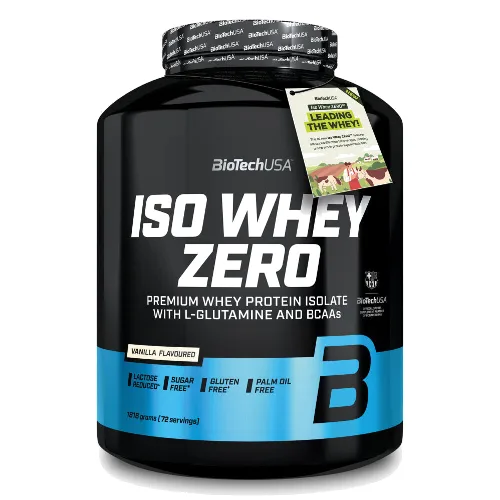 Iso Whey Zero - 1816g Vanilla Biotech USA