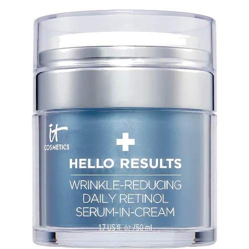 IT Cosmetics Hello Results Wrinkle-Reducing Daily Retinol Cream przeciwzmarszczkowy krem z retinolem (różne wielkości) - 50ml