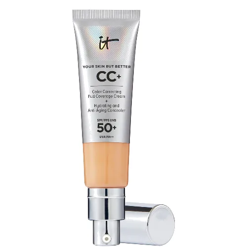 IT Cosmetics Your Skin But Better CC+ Cream with SPF50 krem przeciwsłoneczny 32 ml (różne odcienie) - Medium Tan
