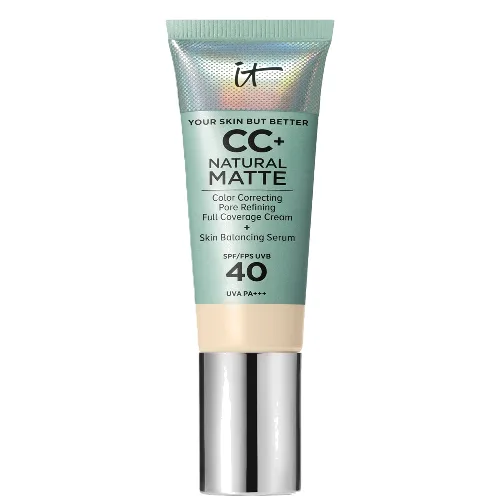 iT Cosmetics Your Skin But Better CC+ Natural Matte matowy krem 32 ml (różne odcienie) - Fair Warm