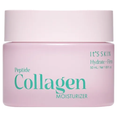 It's Skin It´S SKIN Peptide Collagen Moisturizer Kremy do twarzy 50 ml Biały