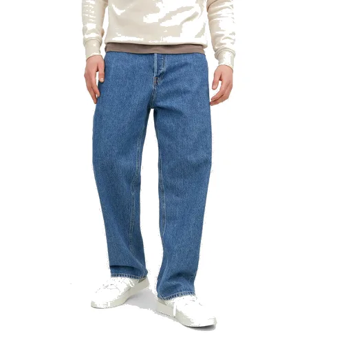 Jack & Jones Jeansy Alex 12236078 Niebieski Baggy Fit