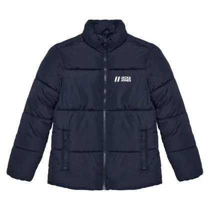 Jack & Jones Junior Kurtka zimowa 12238960 Granatowy Regular Fit