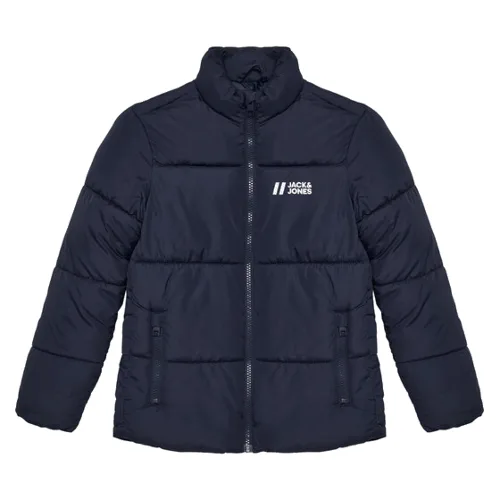 Jack & Jones Junior Kurtka zimowa 12238960 Granatowy Regular Fit