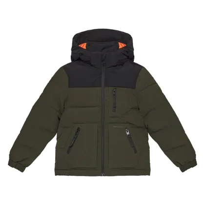 Jack & Jones Junior Kurtka zimowa Otto 12258548 Zielony Regular Fit