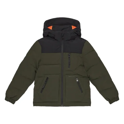 Jack & Jones Junior Kurtka zimowa Otto 12258548 Zielony Regular Fit