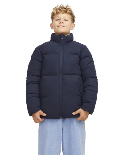 Jack & Jones Junior Kurtka zimowa Vesterbro 12267178 Granatowy Regular Fit