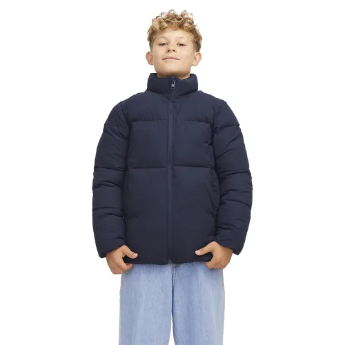 Jack & Jones Junior Kurtka zimowa Vesterbro 12267178 Granatowy Regular Fit