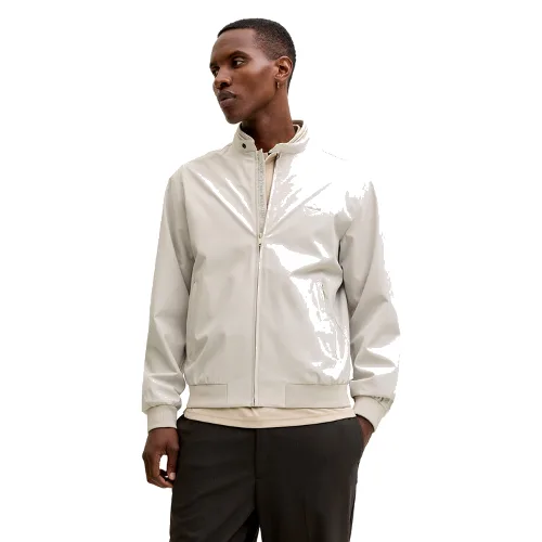 Jack & Jones Kurtka bomber Blubard 12273393 Écru Regular Fit
