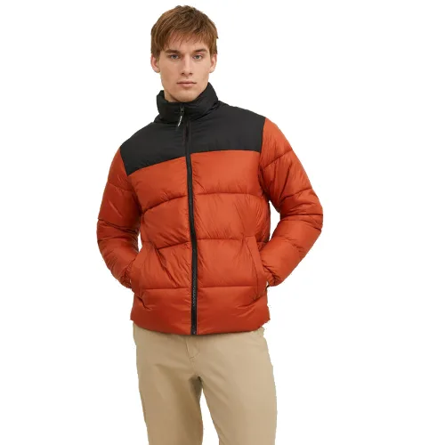 Jack & Jones Kurtka zimowa 12235860 Pomarańczowy Regular Fit