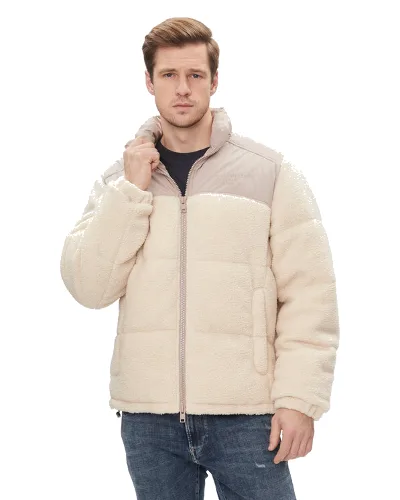 Jack & Jones Kurtka zimowa 12246685 Beżowy Regular Fit