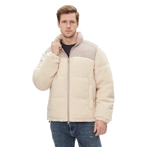 Jack & Jones Kurtka zimowa 12246685 Beżowy Regular Fit