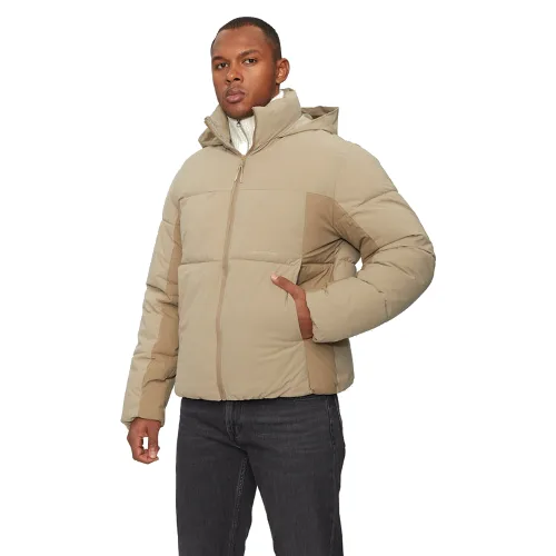 Jack & Jones Kurtka zimowa Vesterbro 12267055 Beżowy Regular Fit