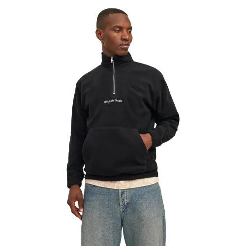 Jack & Jones Polar Vesterbro 12262981 Czarny Relaxed Fit