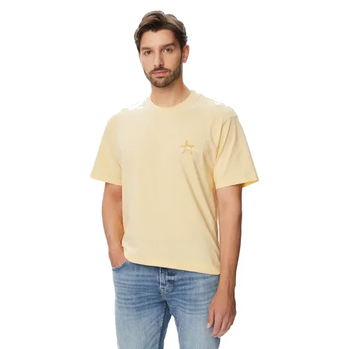 Jack & Jones T-Shirt Corals Tee 12288345 Żółty jasny Loose Fit