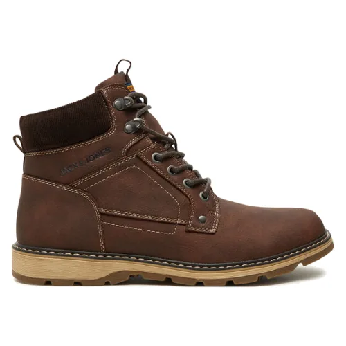 Jack & Jones Trzewiki Stratford 12257762 Brązowy