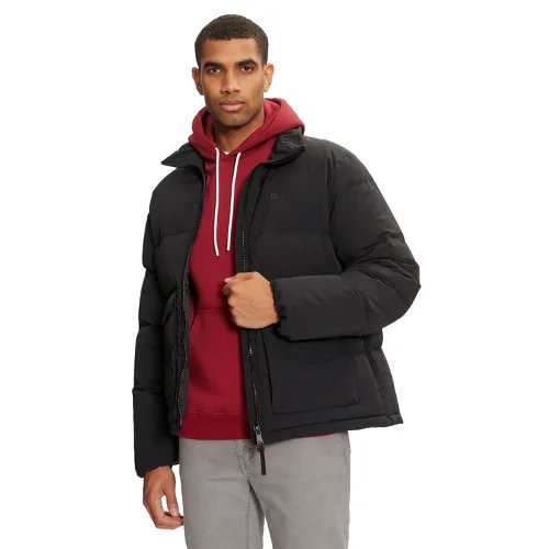 Jack Wolfskin Kurtka puchowa Nordlicht A60040 Czarny Regular Fit
