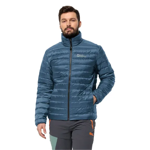 Jack Wolfskin Kurtka puchowa Pilvi 1207701 Granatowy Regular Fit