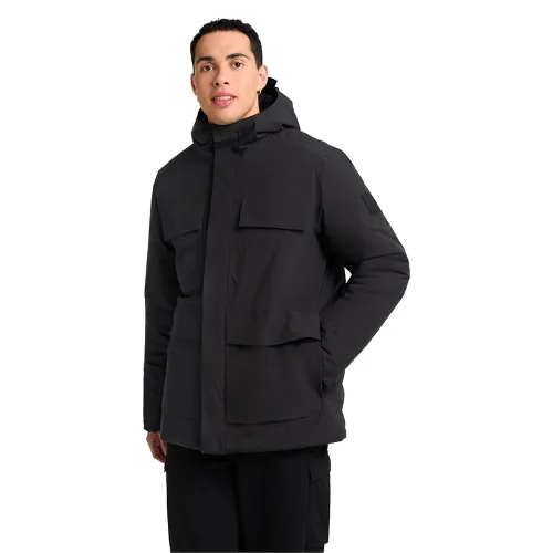 Jack Wolfskin Kurtka zimowa Brandenburger A65047 Czarny Regular Fit