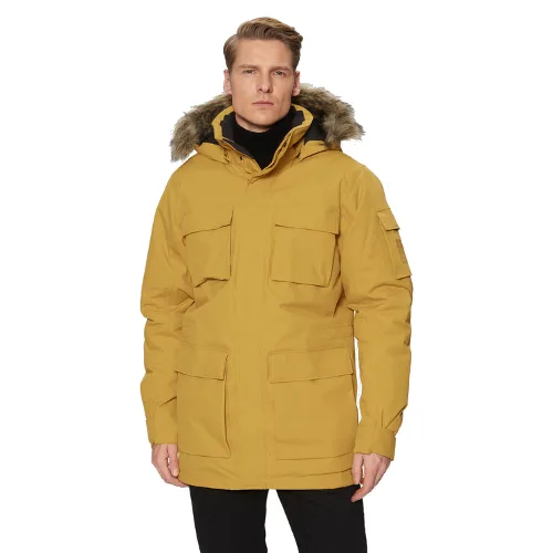 Jack Wolfskin Kurtka zimowa Glacier Canyon 1107674 Żółty Regular Fit