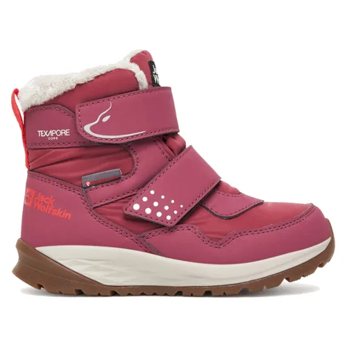 Jack Wolfskin Śniegowce Polar Bear-g Texapore Mid Vc A62146 Różowy