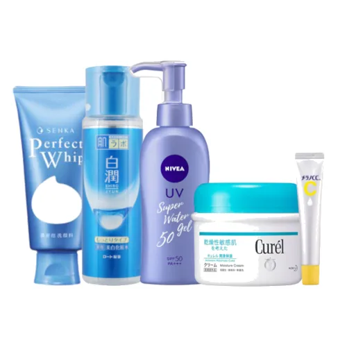 Japanese Skincare Routine Set A